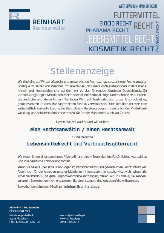 Stellenangebot