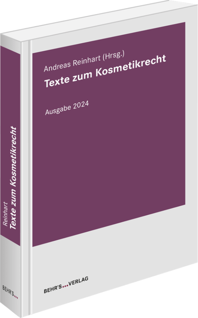 Texte zum Kosmetikrecht